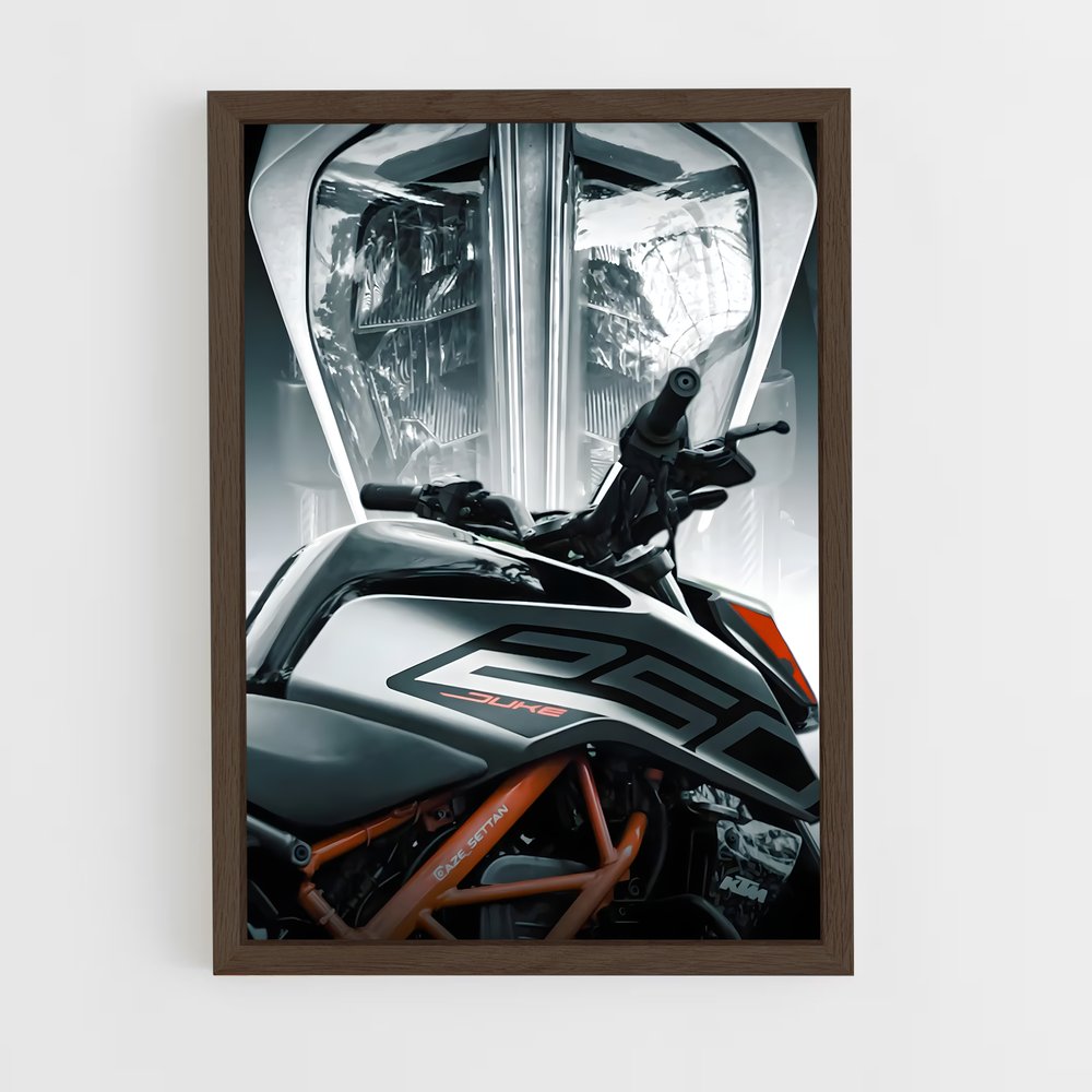 Poster Lueur de Vitesse – affiche KTM Moto (vue 5)